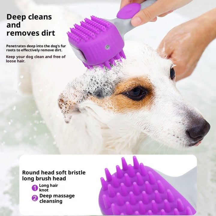 Transform Your Dog’s Bath Time with the Pet Shower Brush