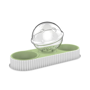Automatic Plastic Water & Food Feeder for Pets