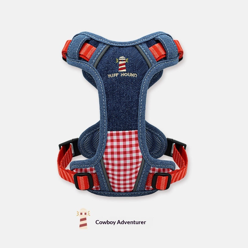 The Perfect Pet Companion: Vest-Style Pet Harness with Leash for Small & Medium Dogs