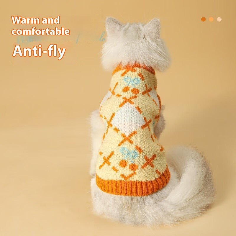 Warm Thick Windproof Sweater for Cats