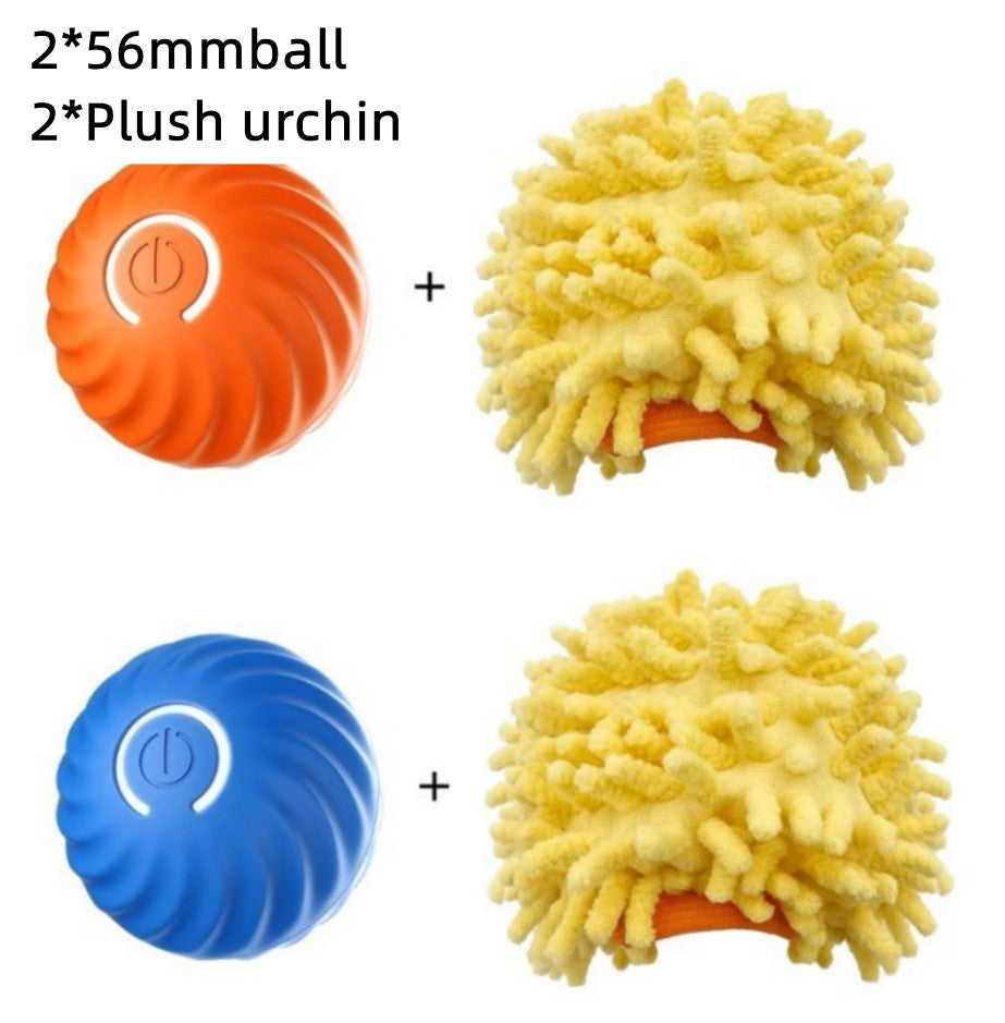 Durable Rubber Dog Chew Ball Bite-Resistant Toy