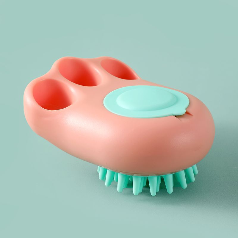 Cat & Dog Bath Massage Brush – Claw-Shaped Grooming Tool