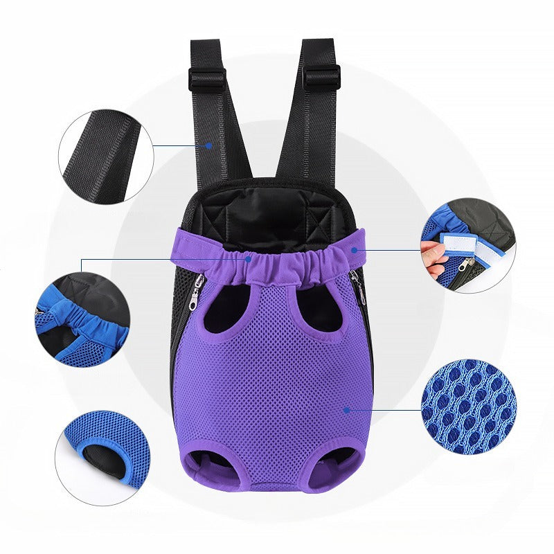 Breathable Pet Carrier Backpack for Small Dogs