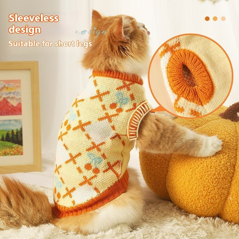 Warm Thick Windproof Sweater for Cats