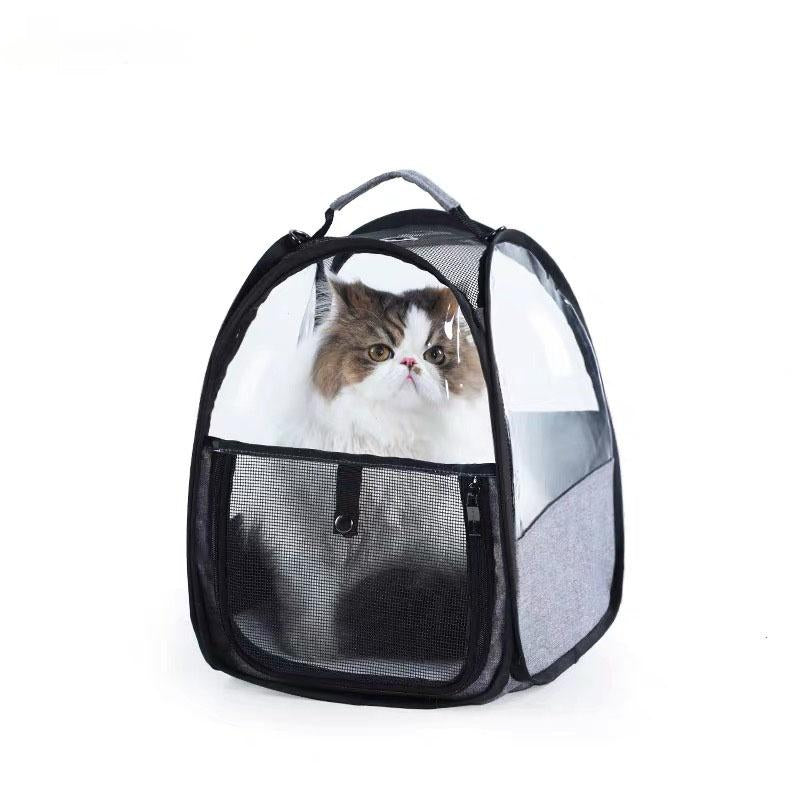 Transparent Foldable Cat Carrier Handbag