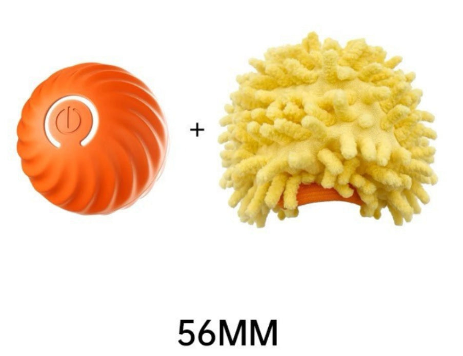 Durable Rubber Dog Chew Ball Bite-Resistant Toy