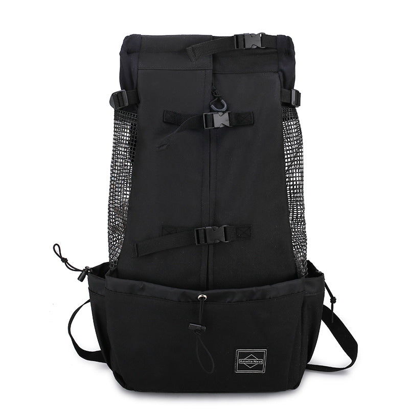 Double Shoulder Pet Carrier Backpack for Travel