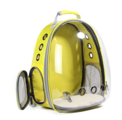 360° Bubble Pet Backpack Puppy & Rabbit