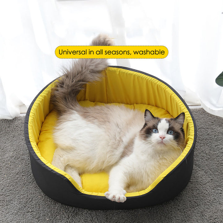 Universal Washable Pet Kennel for Dogs and Cats Winter Warm Bed