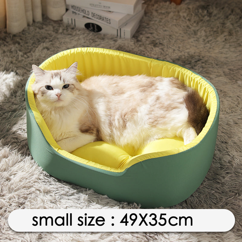 Universal Washable Pet Kennel for Dogs and Cats Winter Warm Bed