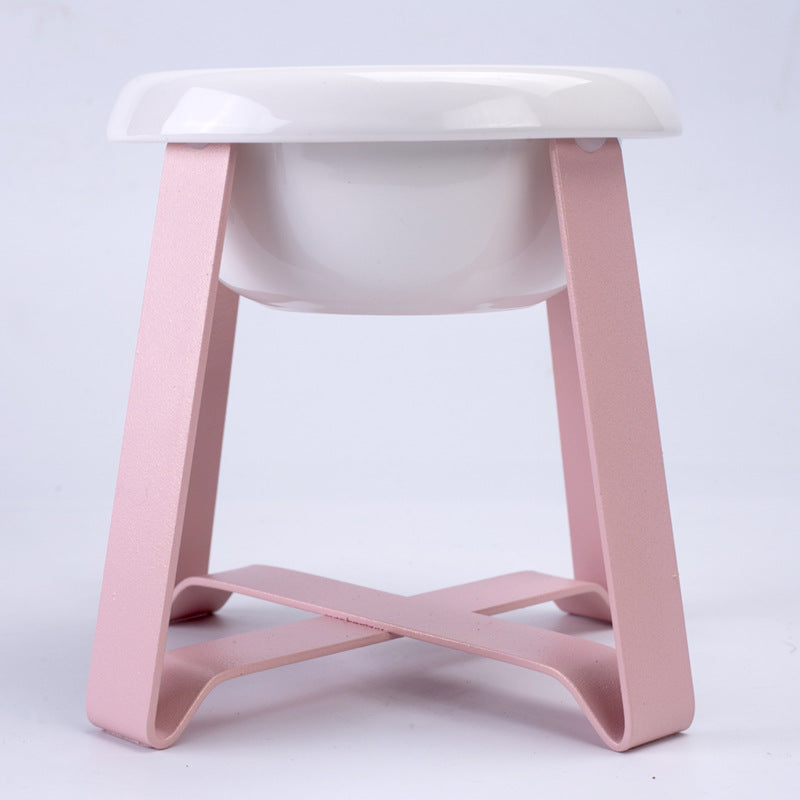 2-in-1 Anti-Slip Cat & Dog Feeding Bowl with Stand