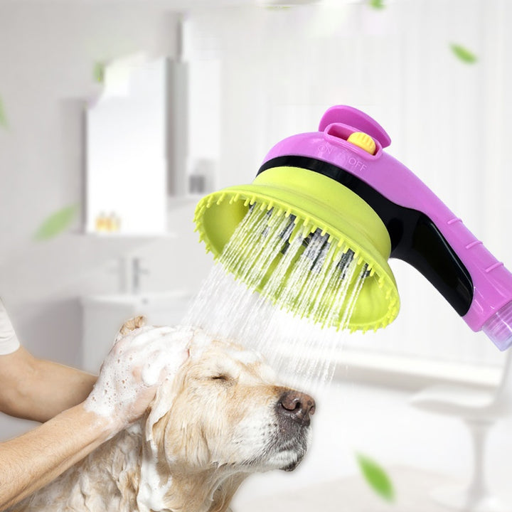 Pet Shower & Massage Brush Cat & Dog
