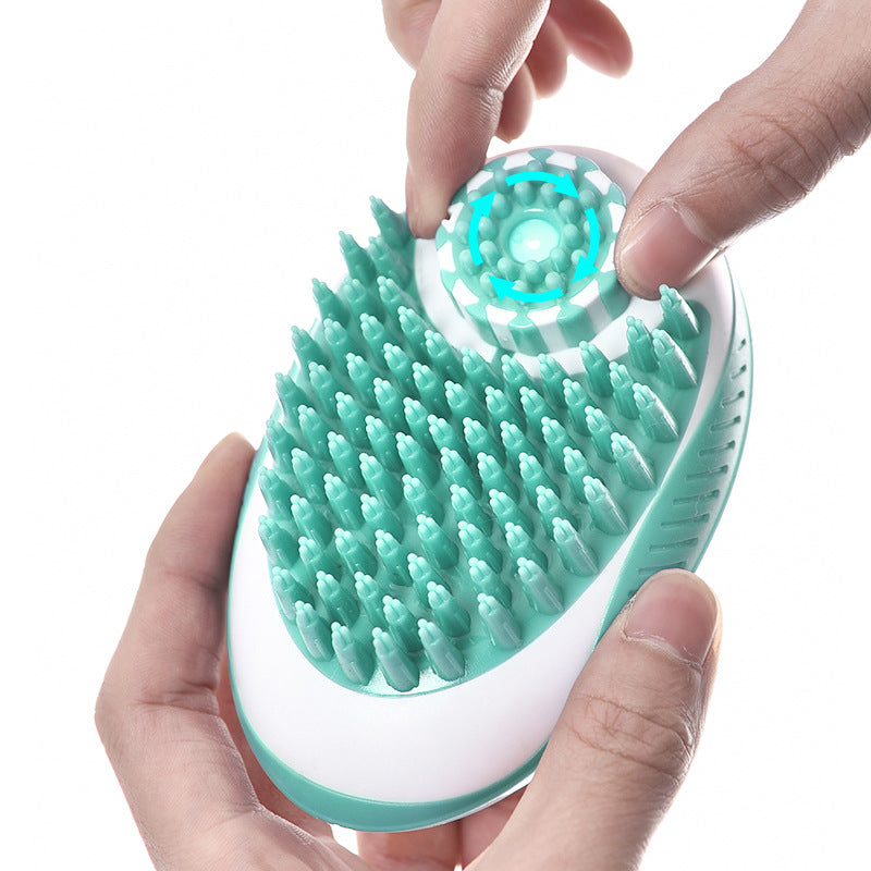 Pet Bath & Massage Brush – Hair Removal Tool