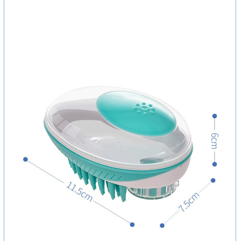 Pet Bath & Massage Brush – Hair Removal Tool