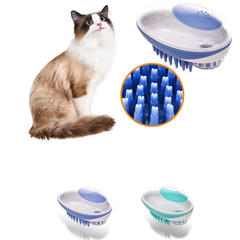 Pet Bath & Massage Brush – Hair Removal Tool