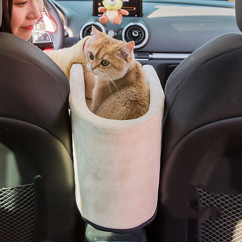 Car Safety Pet Bed & Carrier Dog & Cat