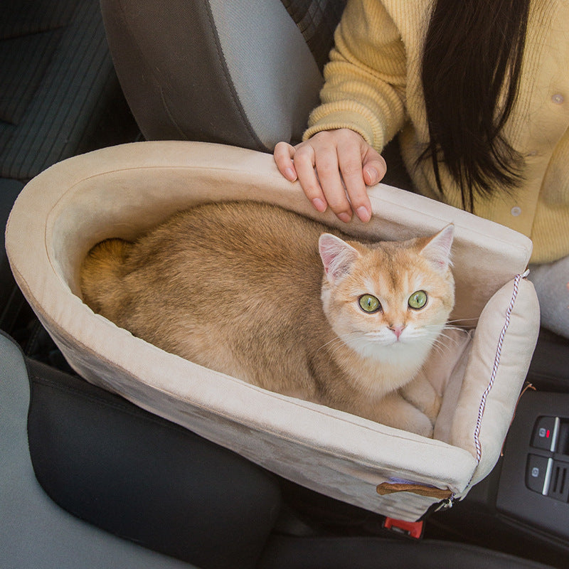 Car Safety Pet Bed & Carrier Dog & Cat