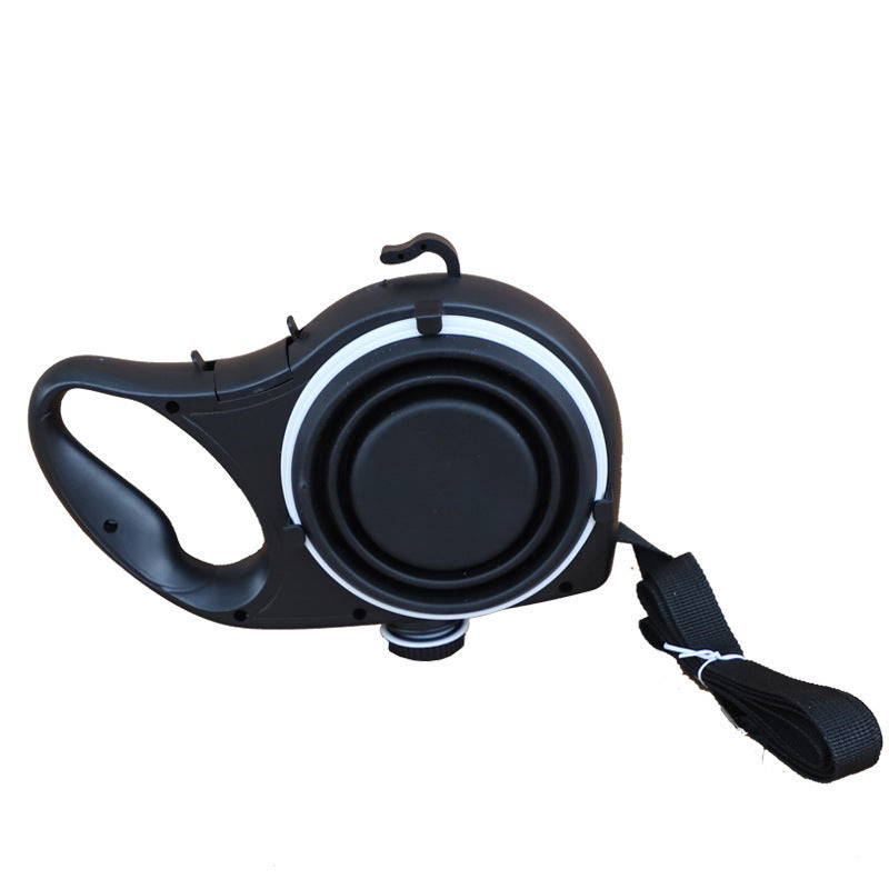 Multifunctional Portable Pet Leash with Bottle