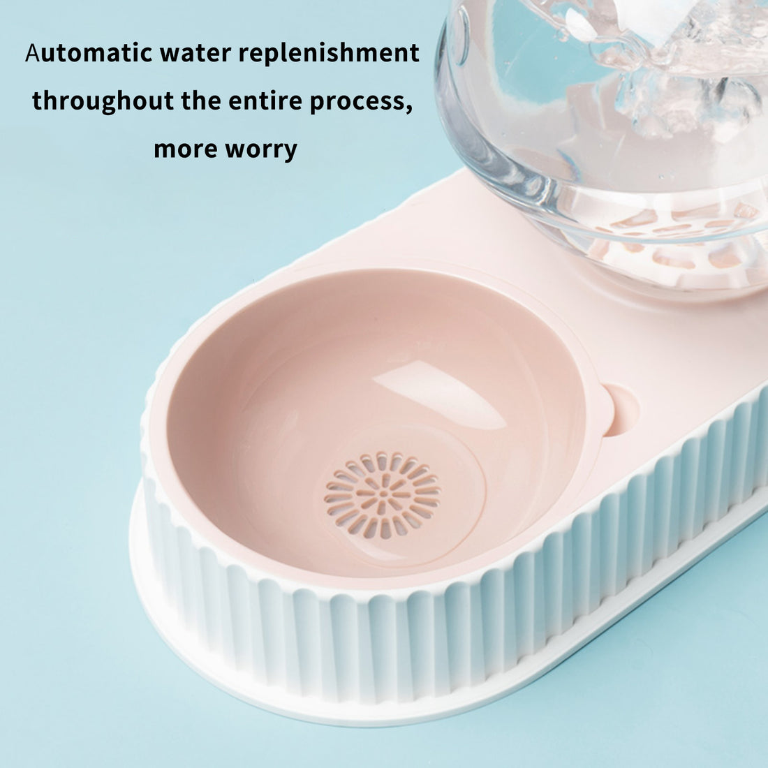 Automatic Plastic Water & Food Feeder for Pets
