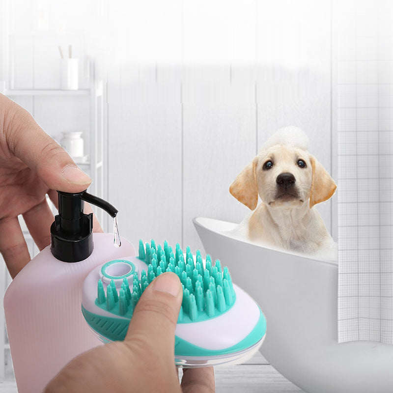 Pet Bath & Massage Brush – Hair Removal Tool