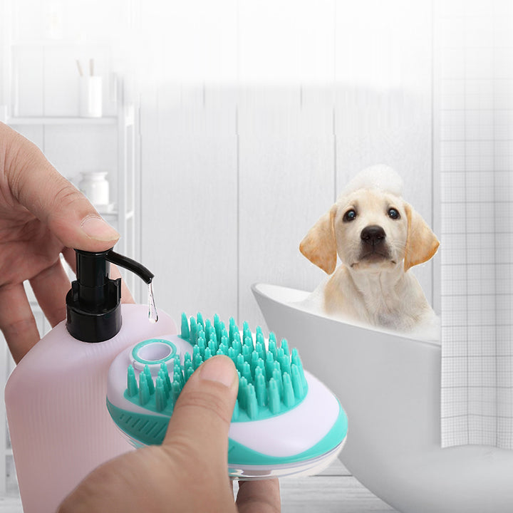 Pet Bath & Massage Brush – Hair Removal Tool