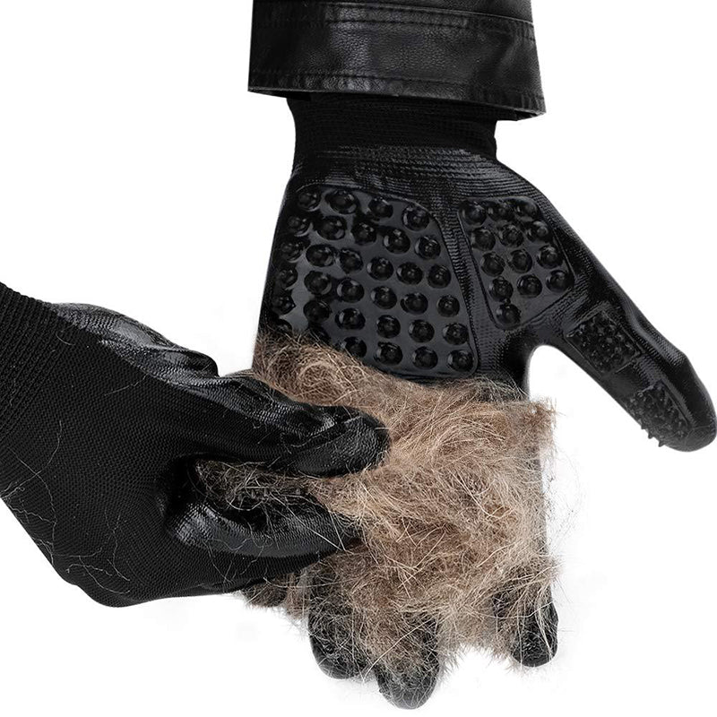 Pet Grooming Glove Hair Remover & Massager