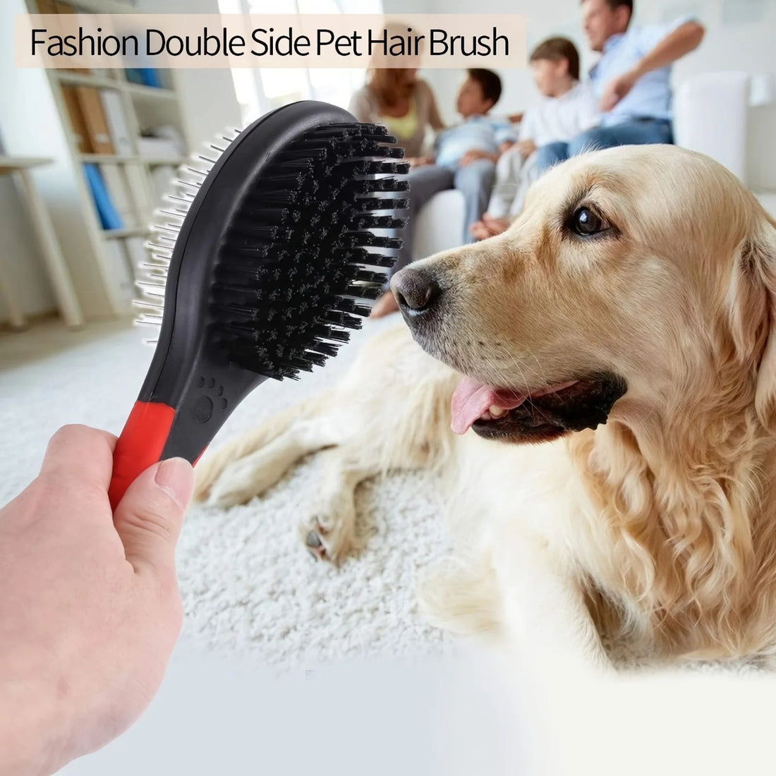 2-in-1 Pet Grooming Brush – Dog & Cat