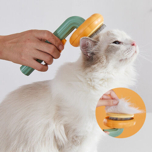 Self-Cleaning Pet Slicker Brush – Dogs & Cats