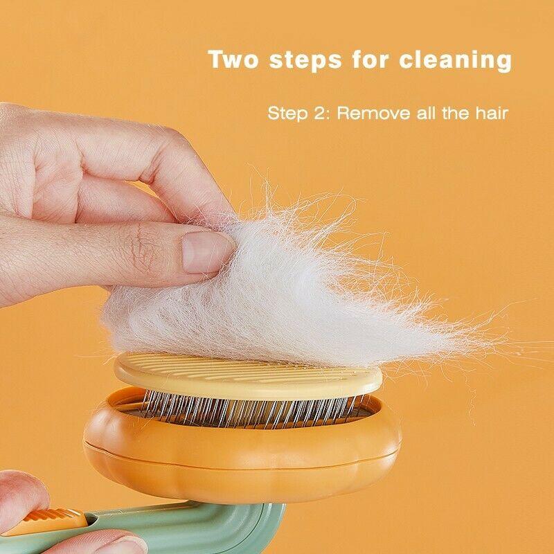 Self-Cleaning Pet Slicker Brush – Dogs & Cats