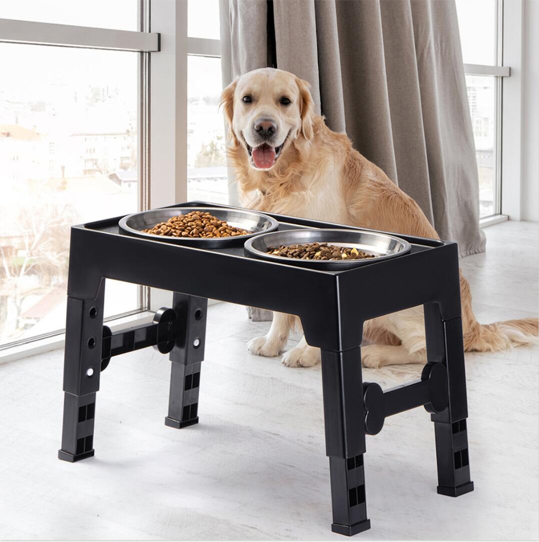 Elevated Dog Feeding Bowl Neck Protection, Anti-Tip