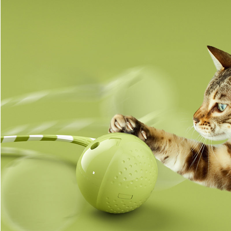 Interactive Electric Cat Ball Toy Touch Sensor Activated