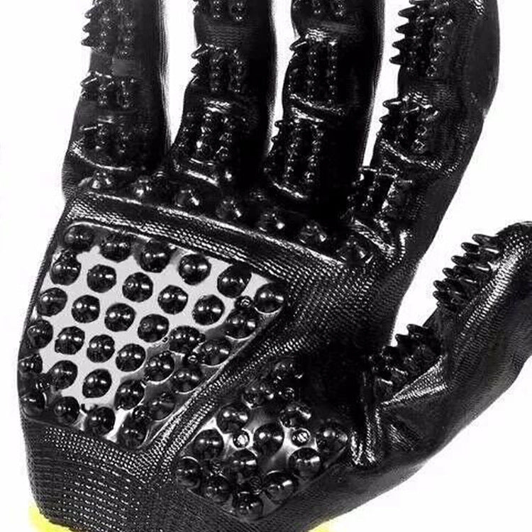 Pet Grooming Glove Hair Remover & Massager