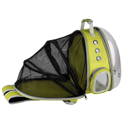 360° Bubble Pet Backpack Puppy & Rabbit