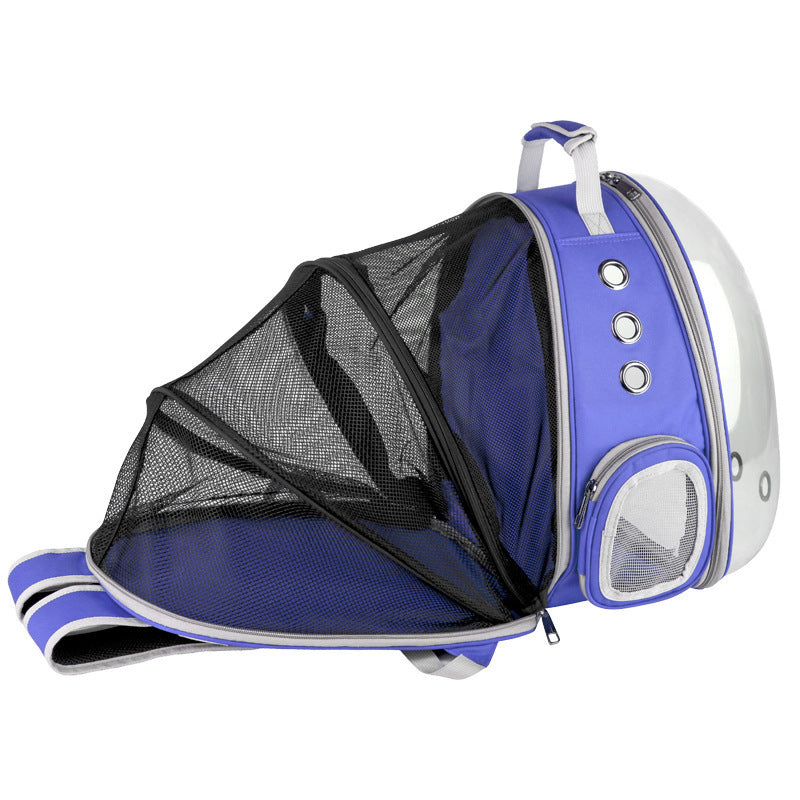 360° Bubble Pet Backpack Puppy & Rabbit