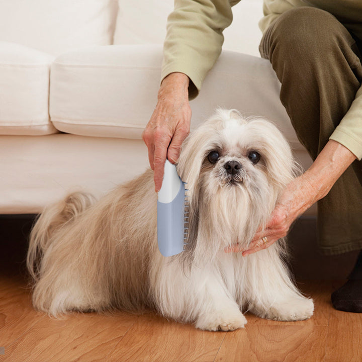 Pet Silicone Massage Brush Fur Remover & Grooming