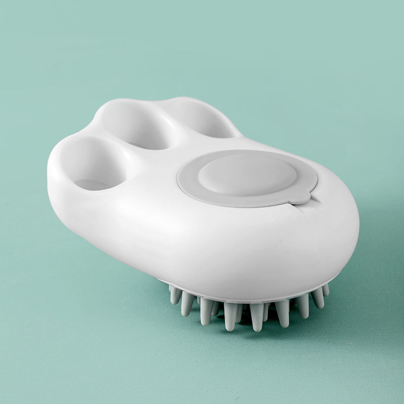 Cat & Dog Bath Massage Brush – Claw-Shaped Grooming Tool
