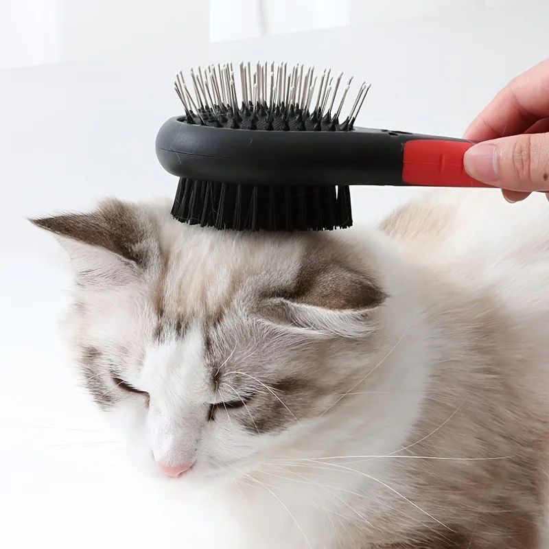 2-in-1 Pet Grooming Brush – Dog & Cat