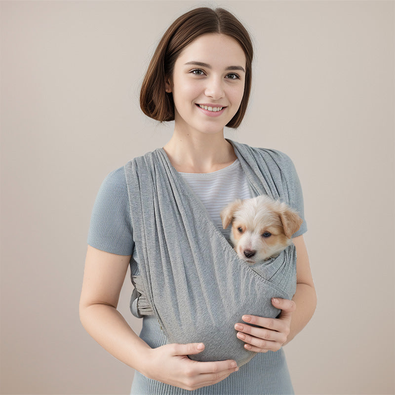 Adjustable Pet Sling Carrier – Walking & Travel