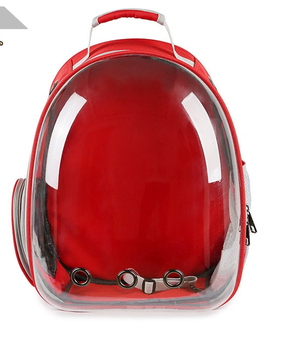 360° Bubble Pet Backpack Puppy & Rabbit