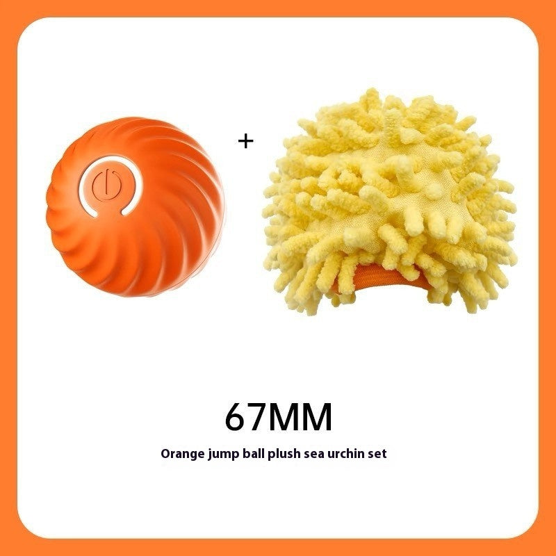 Durable Rubber Dog Chew Ball Bite-Resistant Toy