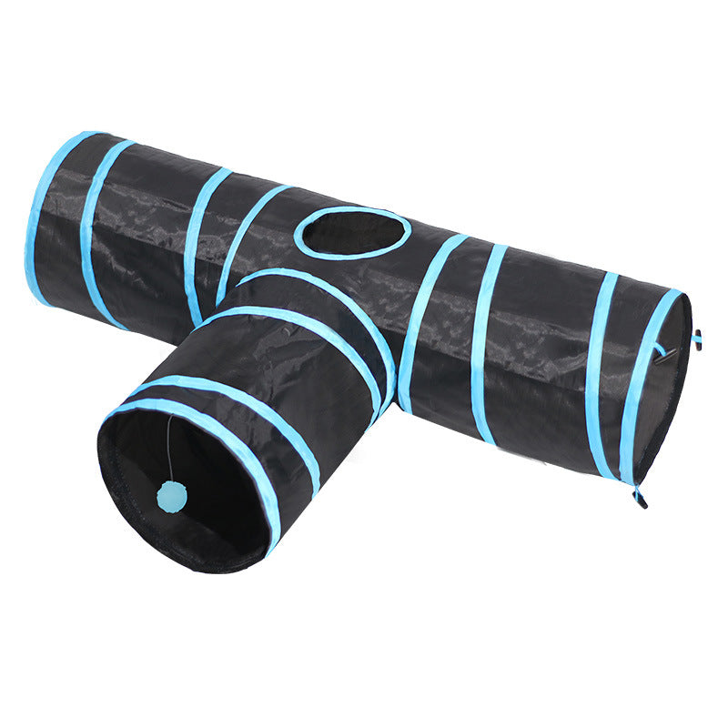 Foldable Cat Tunnel & Climbing Path Toy