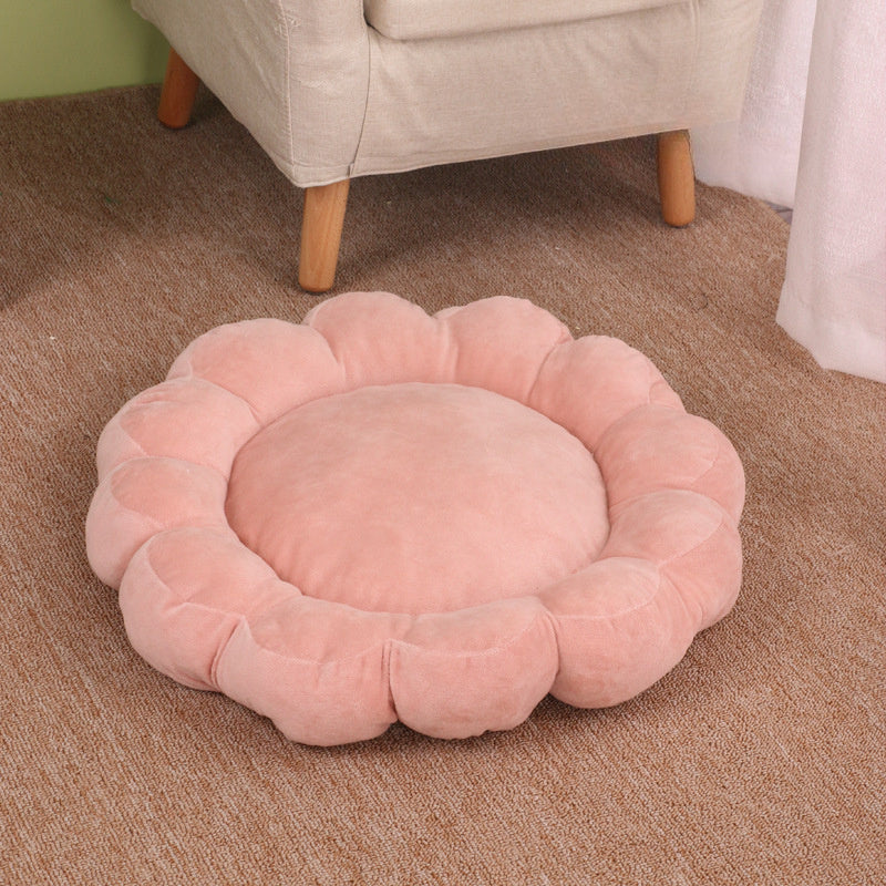 50x50cm Double-Sided Plush Pet Bed Soft & Cozy