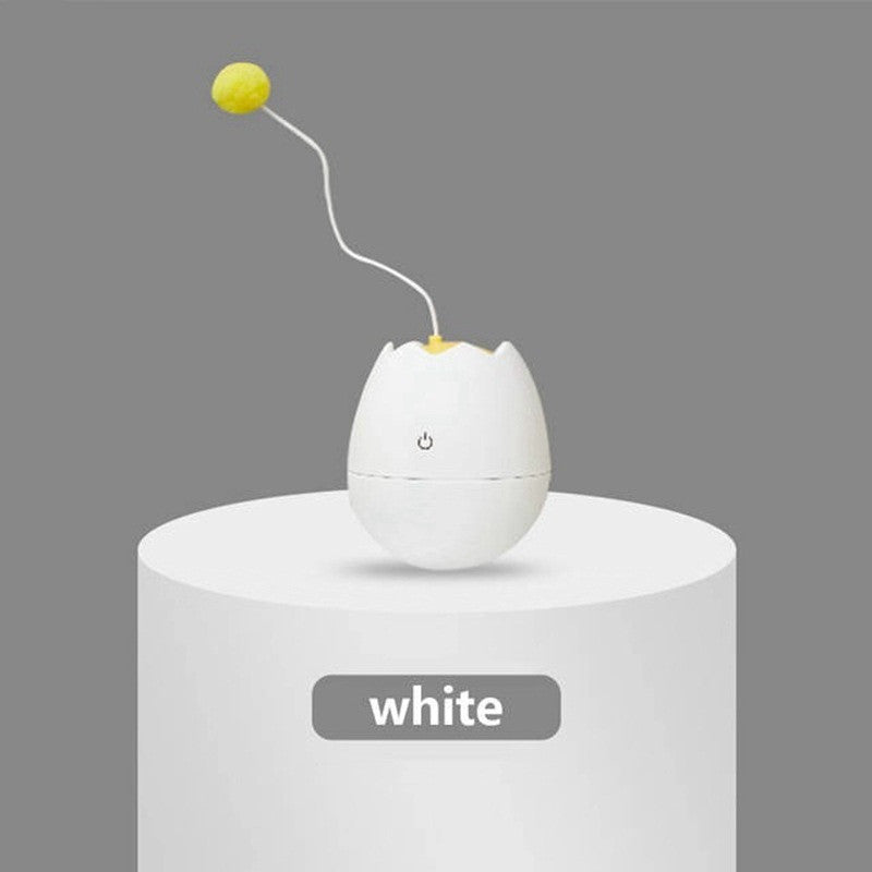 Electric Automatic Cat Ball Toy Replaceable Interactive Attachment