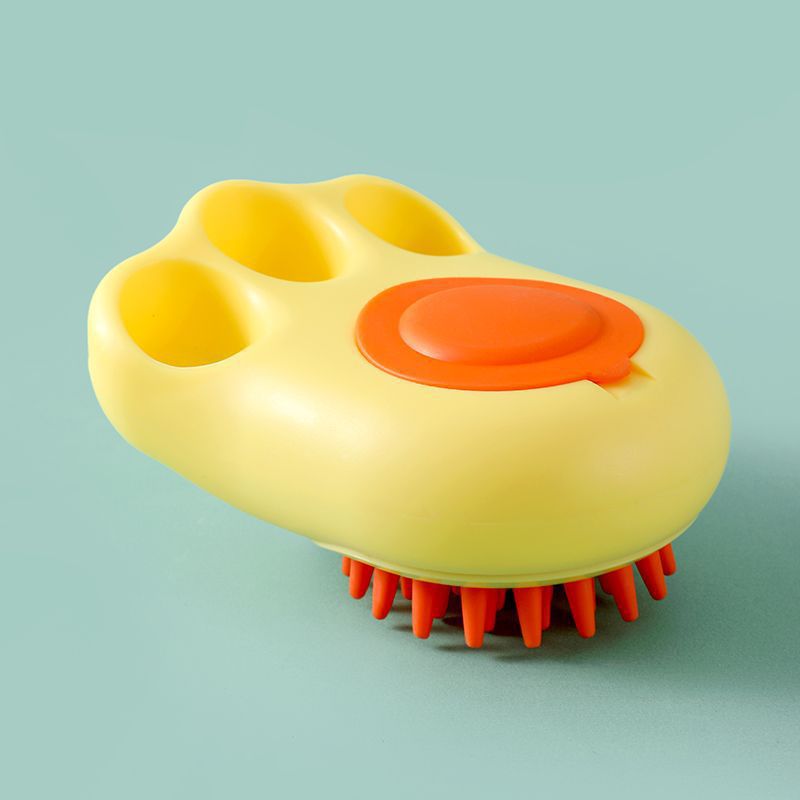 Cat & Dog Bath Massage Brush – Claw-Shaped Grooming Tool