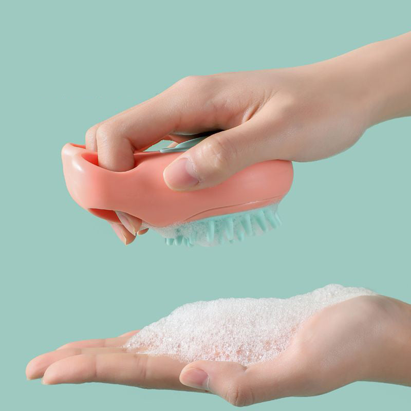 Cat & Dog Bath Massage Brush – Claw-Shaped Grooming Tool