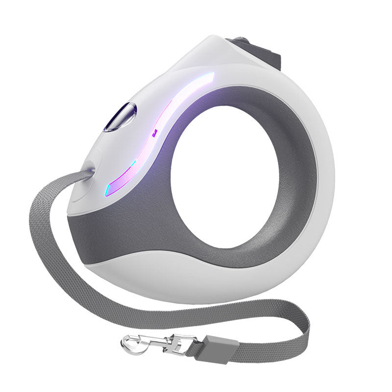 LED Automatic Retractable Dog Leash – Night Use