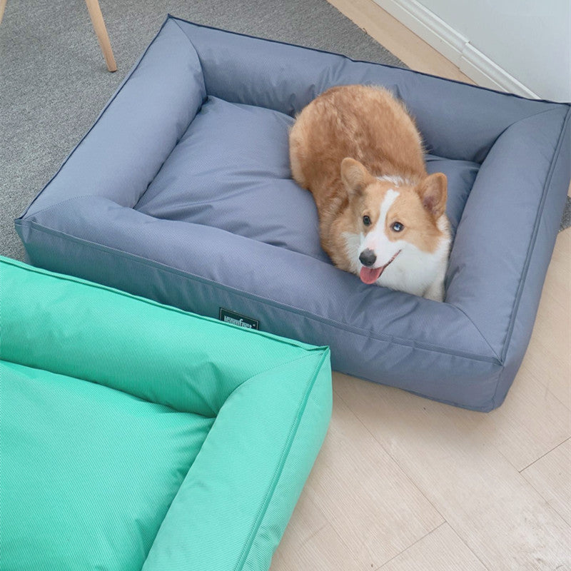 Removable Waterproof Dog Mat Summer Kennel Bed