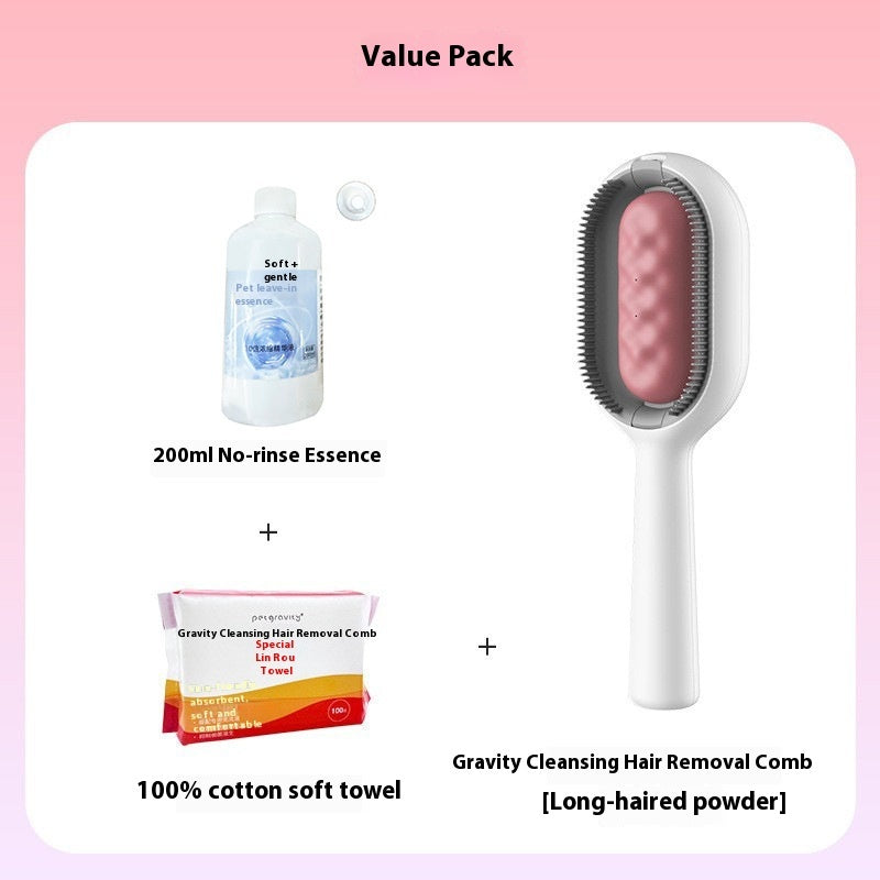 Pet Dematting Brush – Dog & Cat Hair Remover