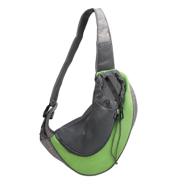 Outdoor Mesh Pet Carrier Shoulder Sling Bag