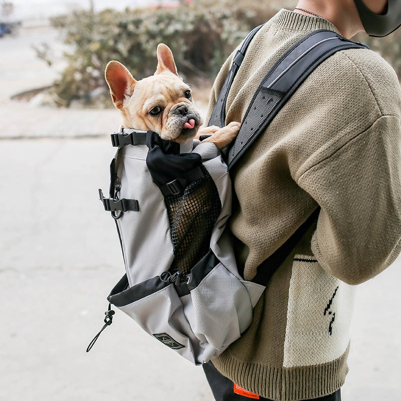 Double Shoulder Pet Carrier Backpack for Travel